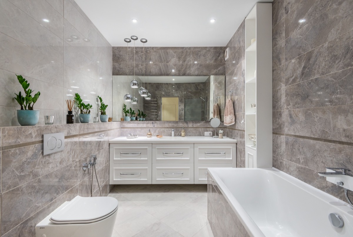 Custom bathroom vanity