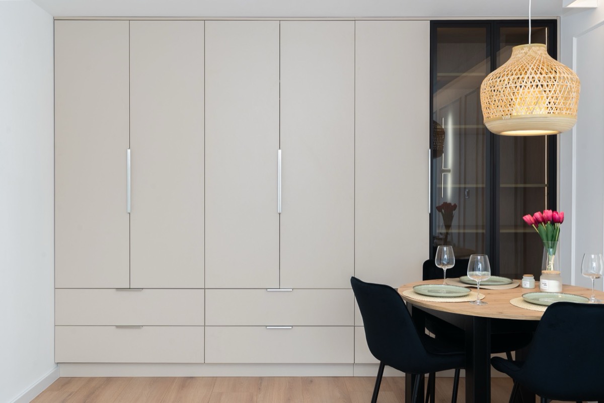 Custom living space joinery