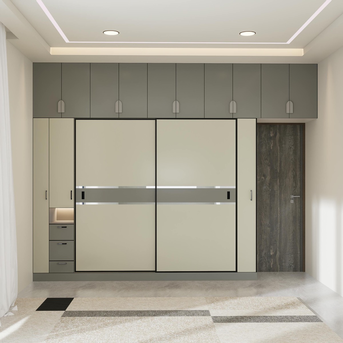 Custom built-in wardrobe
