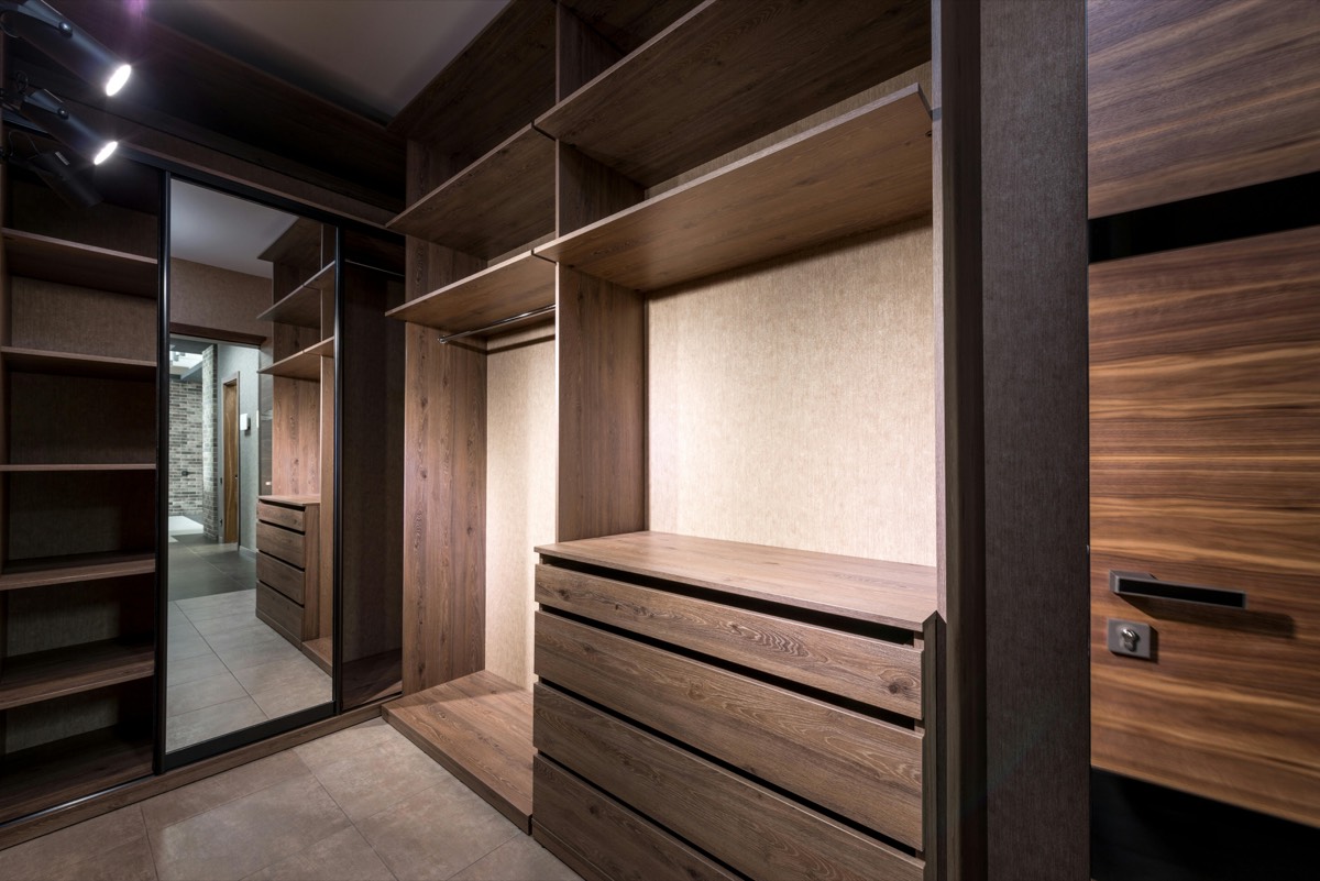 Custom built-in wardrobe
