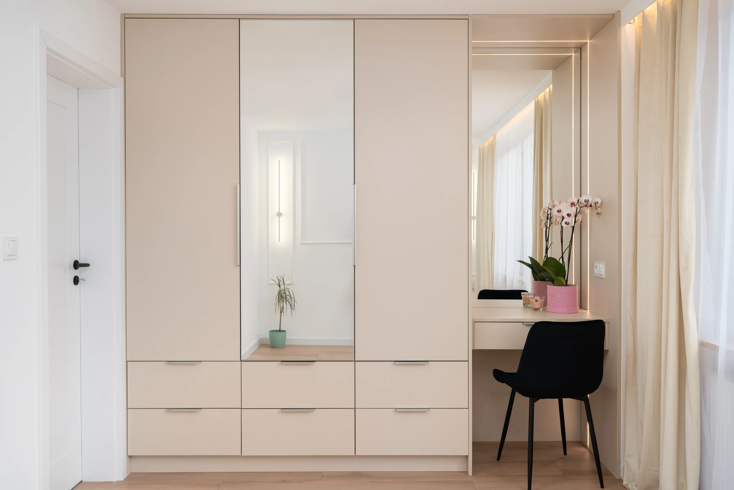 Custom built-in wardrobe